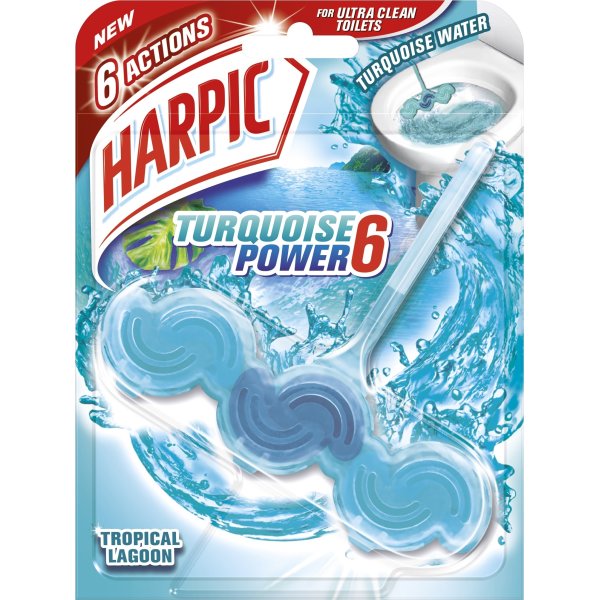 Harpic Wave Tropical Lagoon WC-blok, 1 stk.