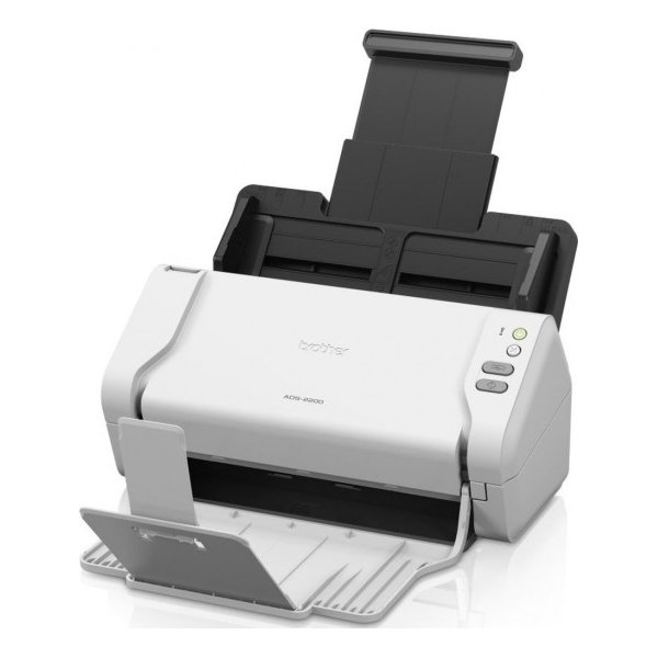 Brother ADS-2200 A4 farvescanner, hvid