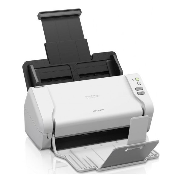 Brother ADS-2200 A4 farvescanner, hvid