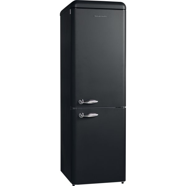 Scandomestic RKB 301 A++ køle-fryseskab, mat sort