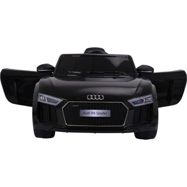 El-drevet Audi R8 bil 12V, sort
