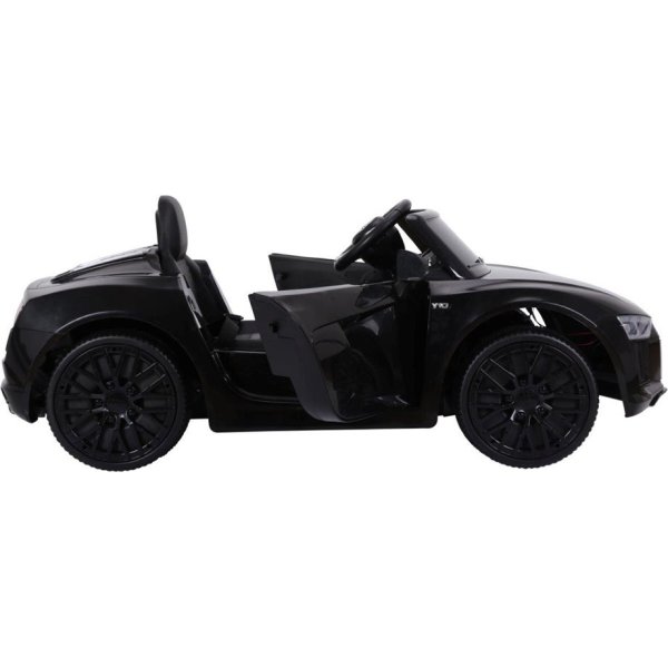 El-drevet Audi R8 bil 12V, sort