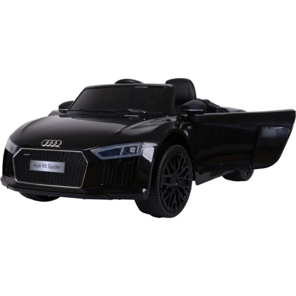 El-drevet Audi R8 bil 12V, sort