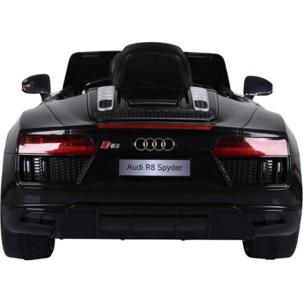 El-drevet Audi R8 bil 12V, sort