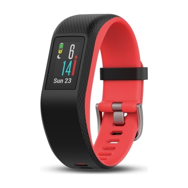 Garmin vívosport™ aktivitetstracker, rød (S/M)