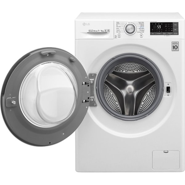 LG SLIM COMBO VASK/TØR 7/4 KG