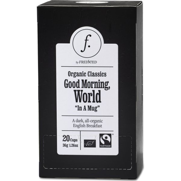 Fredsted Organic Classics Good Morning Te, 20 brev