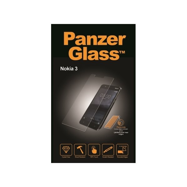 PanzerGlass skærmbeskyttelse til Nokia 3