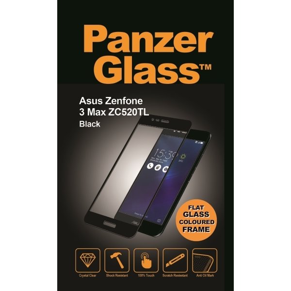 PanzerGlass Asus Zenfone 3 Max ZC520TL, sort