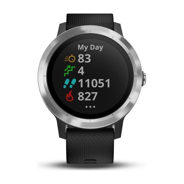 Vivoactive® 3 GPS-smartwatch, sort/sølv