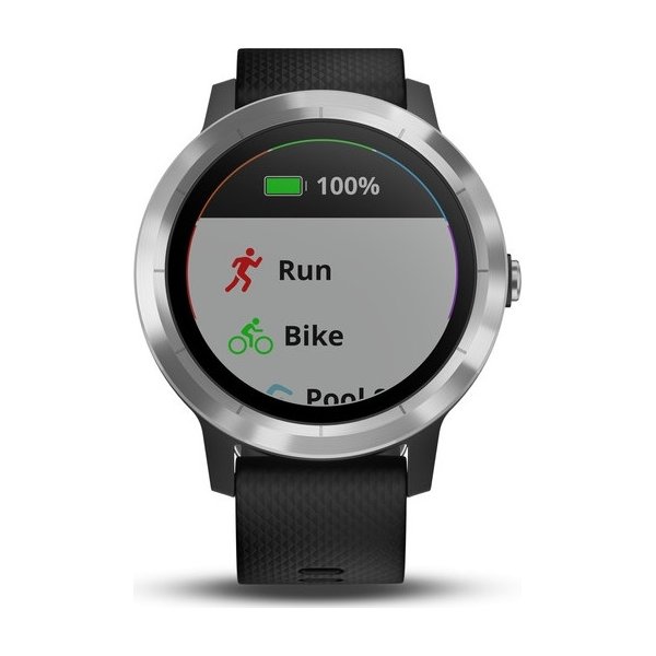 Vivoactive® 3 GPS-smartwatch, sort/sølv