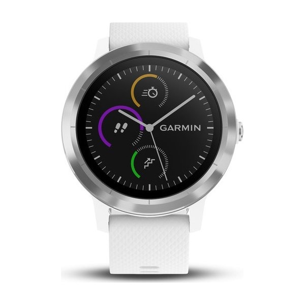 Garmin vívoactive® 3 GPS-smartwatch, hvid/stål