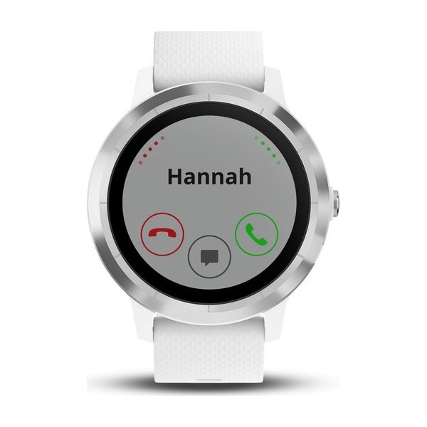 Garmin vívoactive® 3 GPS-smartwatch, hvid/stål