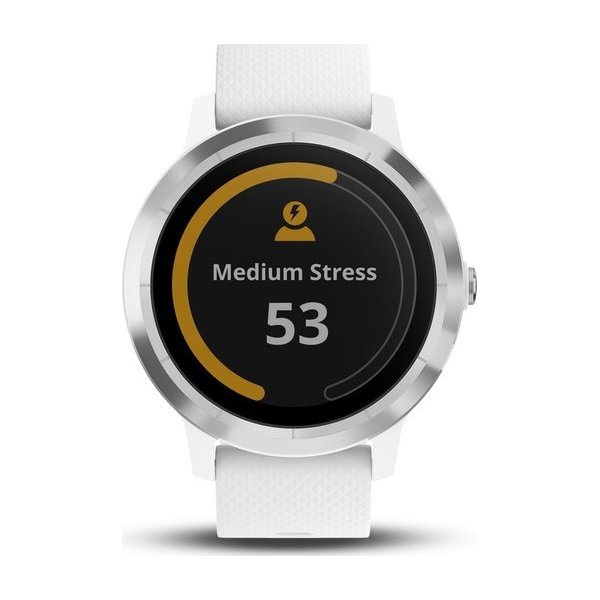 Garmin vívoactive® 3 GPS-smartwatch, hvid/stål