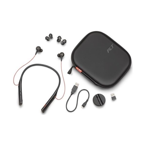 Plantronics Voyager 6200 UC headset, sort