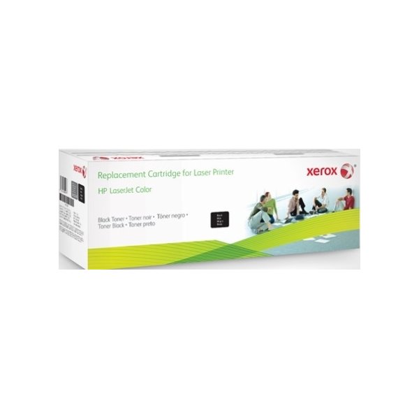 Xerox CF410X lasertoner, sort, 6.500s