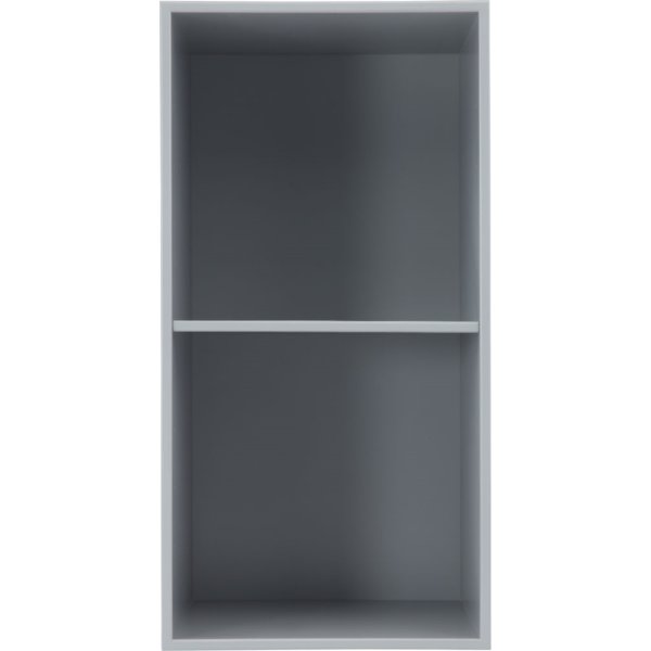 HAVANA reol m/2 rum - Light Grey D.34 inkl. ophæng