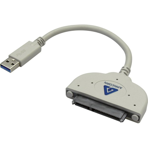 Sandberg USB 3.0 Hard Disk Clone kabel, hvid