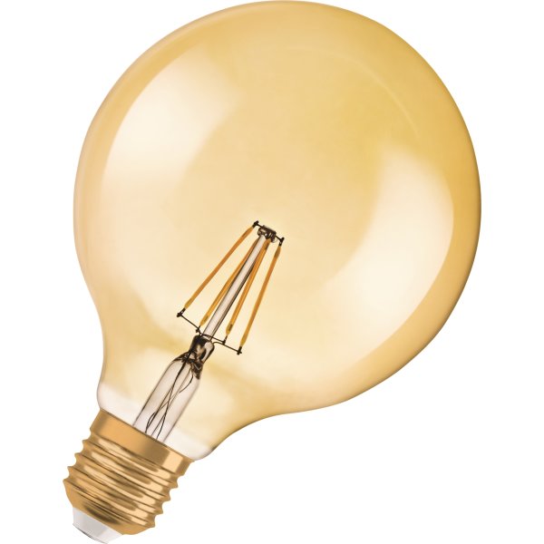 Osram Vintage 1906 LED Globepære E27, 6,5W=51W