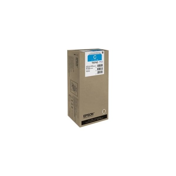 Epson T9742 XXL blækpatron, blå, 84.000s