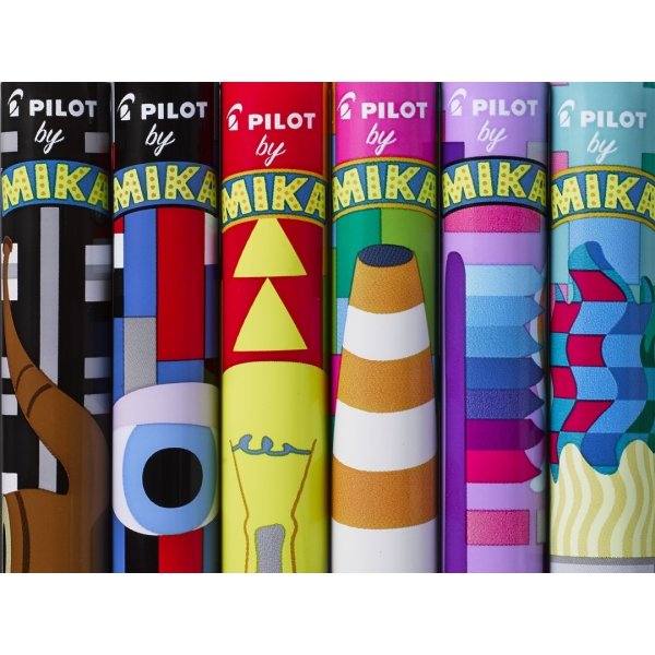 Pilot Hi-Tecpoint V5 Mika Rollerball, sort