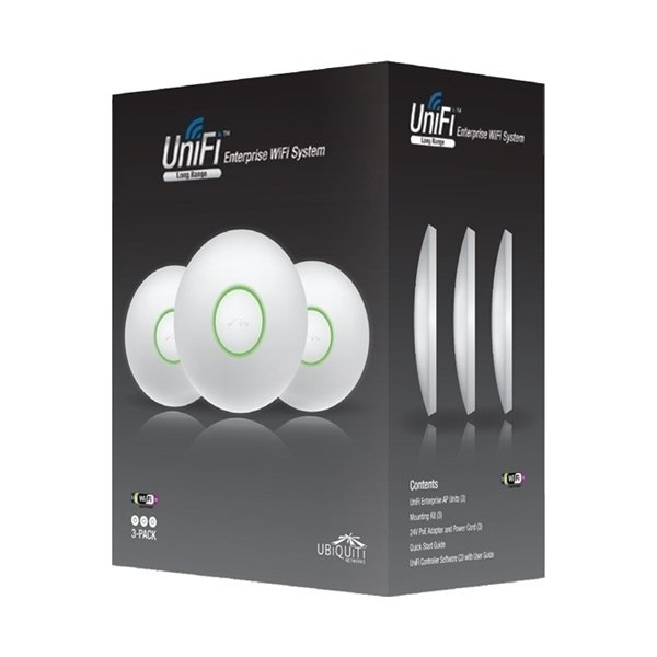 Ubiquiti UAP-AC-LR Long Range Access point, 3-pak