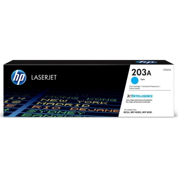 HP LaserJet 203A lasertoner, cyan, 1.300s