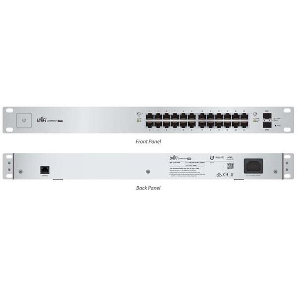 Ubiquiti ES-24-500W EdgeSwitch, 24-Ports