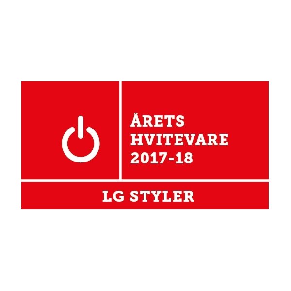 LG Styler/dampskab, hvidt