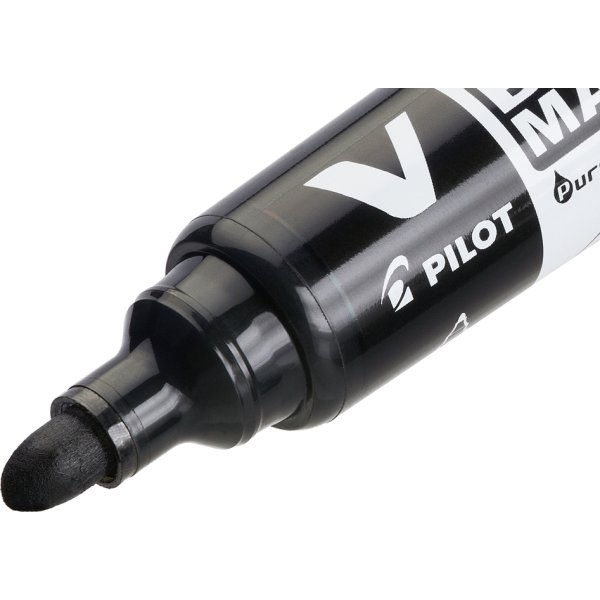 Pilot Begreen V-Board marker, rund spids, blå