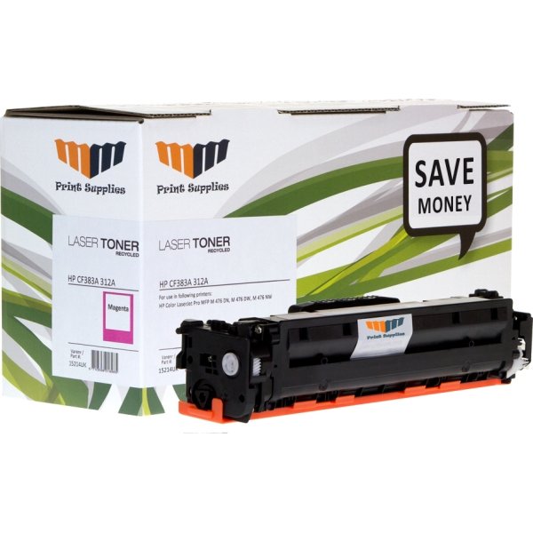 MM 312A/CF380A kompatibel HP lasertoner, gul