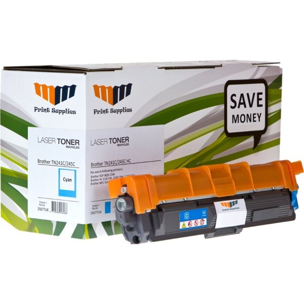MM TN241C/245C kompatibel Brother lasertoner, blå