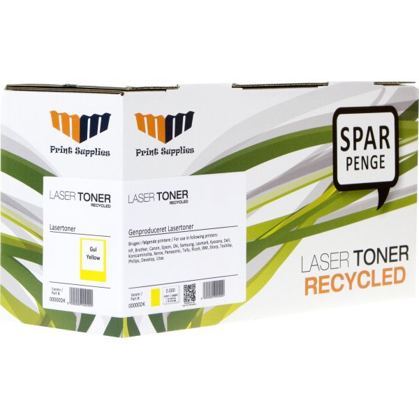 MM 307A/CE742A kompatibel HP lasertoner, gul