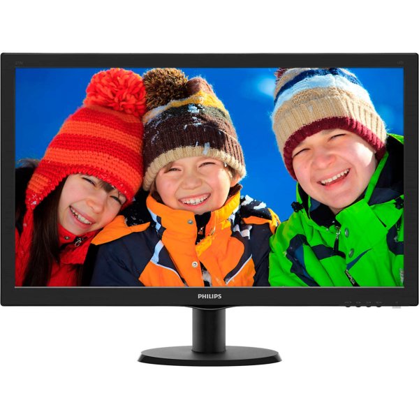 Philips 27" Skærm V-line 273V5LHSB, sort