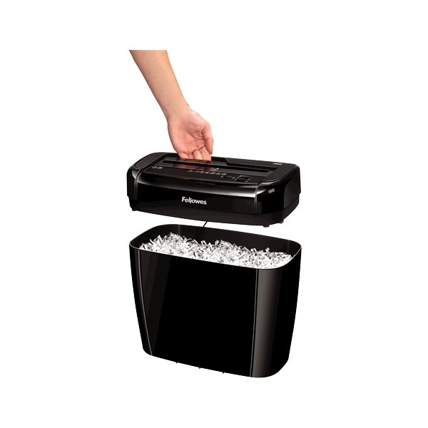 Fellowes Powershred 36C krydsmakulator, sort