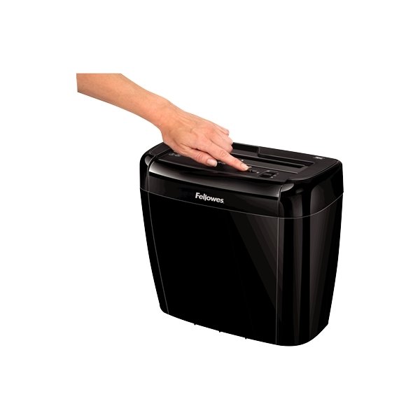 Fellowes Powershred 36C krydsmakulator, sort