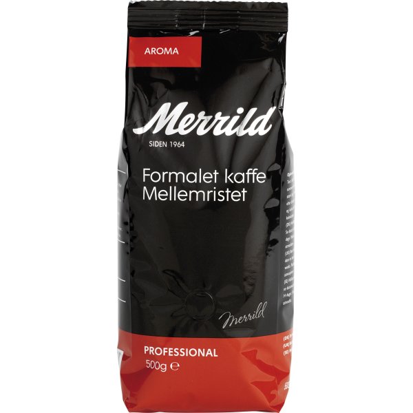 Merrild Aroma kaffe, 500g