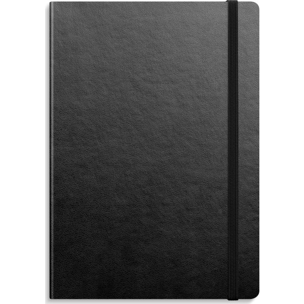 Mayland DotNotes Notesbog A5, sort