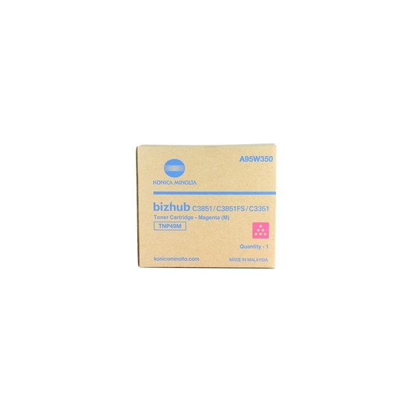Konica Minolta C 3851 TNP49M toner,Magenta,12.000s