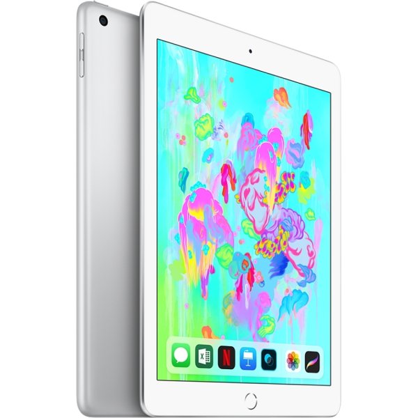 Apple iPad (2018) 128GB Wi-Fi, sølv