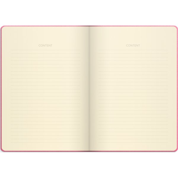 Mayland DotNotes Notesbog A5, pink