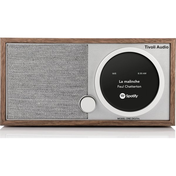 Tivoli Audio One Digital DAB+radio, valnød/grå