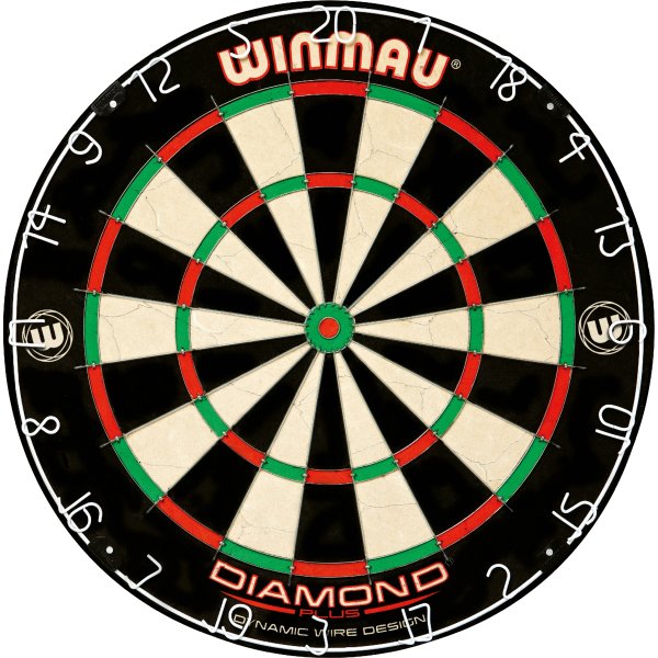 Winmau professionelt dartsæt inkl. MDF-skab