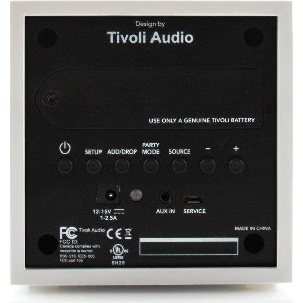 Tivoli Audio CUBE transportabel højttaler, sort