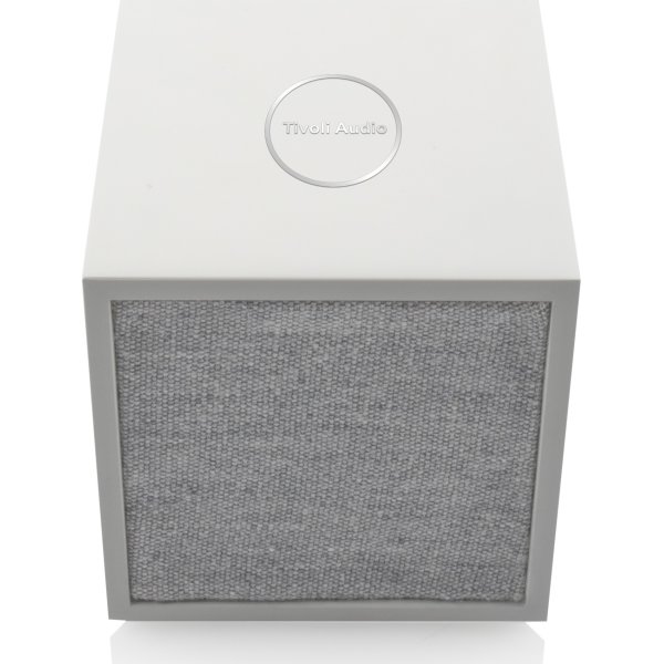 Tivoli Audio CUBE transportabel højttaler, hvid