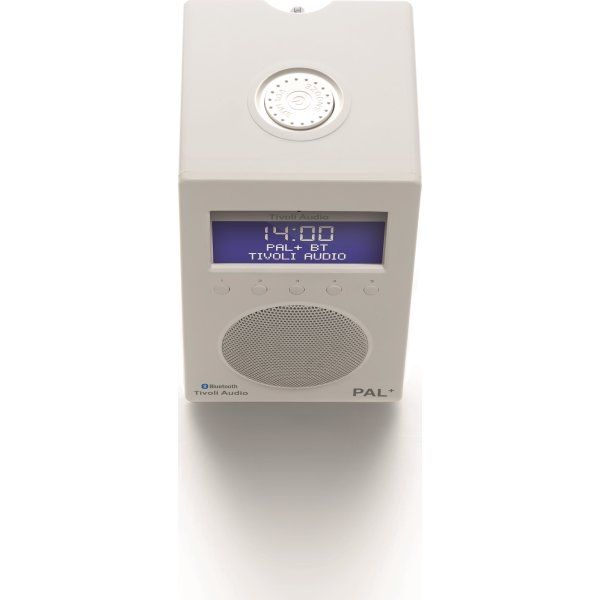 Tivoli Audio Pal+ DAB+/FM/BT radio, glossy white