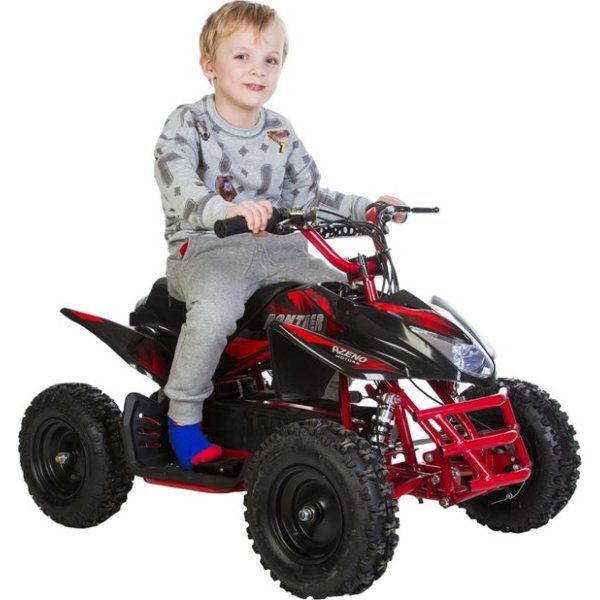 Azeno Panther Premium 1000W ATV, 48V, rød/sort