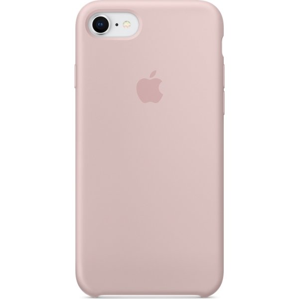 Apple iPhone 8/7 silikone cover, Pink Sand