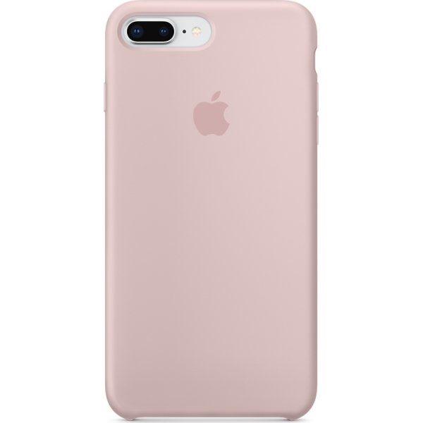 Apple iPhone 8/7 Plus silikone cover, Pink Sand
