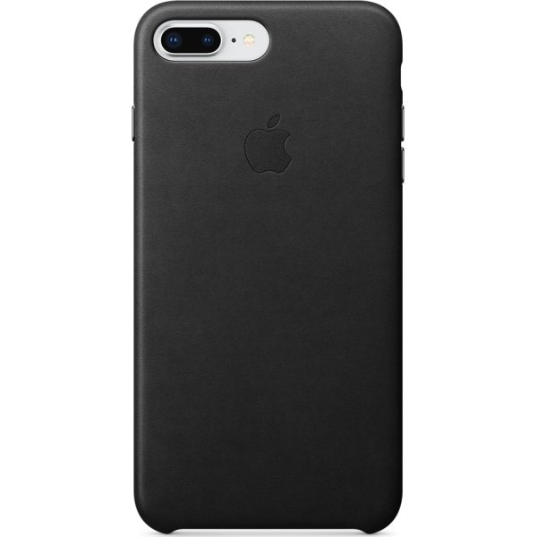 Apple iPhone 8/7 Plus Leather Case, Black